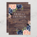 Search for navy blue bridal brunch invitations Flowers