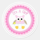 Search for newborn girl stickers Typography