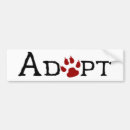 Search for adopt a dog bumper stickers Pet adoption