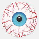 Search for bloodshot eye stickers Halloween