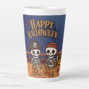 Search for cartoon skeletons mugs Pumpkin