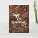Search for 7th anniversary cards Copper