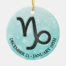 Search for zodiac christmas tree decorations Capricorn