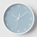 Search for blue and white clocks Contemporary