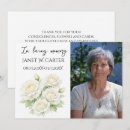 Search for white rose funeral invitations Sympathy