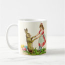 Search for dancing bunny mugs Vintage