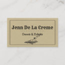 Search for goddess business cards Vintage
