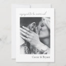 Search for just engaged invitations Typography