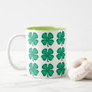 Search for 4 leaf clover mugs Irish