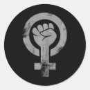 Search for female symbol stickers Girl power