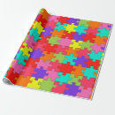 Search for puzzle wrapping paper Fun
