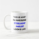 Search for steelhead mugs Fishing