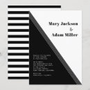 Search for diagonal invitations Black and white