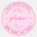 Search for pink return address labels weddings Modern calligraphy