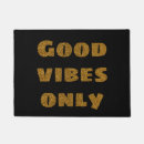Search for positive vibes doormats Motivational