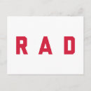 Search for rad postcards Typography