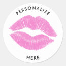 Search for pink lipstick stickers Minimal