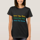 Search for protect the bees tshirts Save the planet