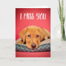 Search for cute missing you cards Puppy