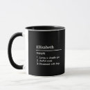 Search for black humor mugs For her