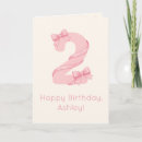 Search for baby 2nd birthday cards Girl