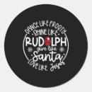 Search for shine like stickers Rudolph