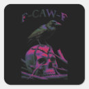 Search for black raven birds stickers Halloween