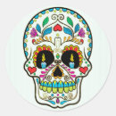 Search for black and white skull stickers Floral