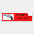 Search for handgun bumper stickers Pistol