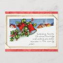 Search for vintage christmas bells postcards Greetings