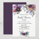 Search for winter floral bridal shower invitations Elegant