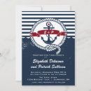 Search for rustic nautical wedding invitations Navy