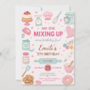 Search for bake shop invitations Little chef