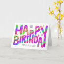 Search for purple and green cards Colourful