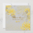 Search for yellow and gray wedding invitations Contemporary