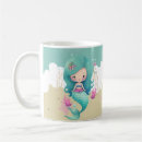 Search for cartoon mermaid mugs Cute