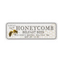 Search for honeycomb return address labels Beekeeping