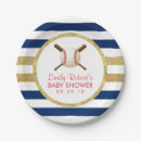 Search for baseball baby shower plates Birthday