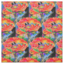 Search for blue poppies fabric Pink