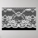 Search for floral lace posters White