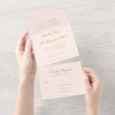 Search for blush and gold wedding invitations Calligraphy