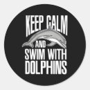 Search for swim with dolphins stickers Dolphin swimming