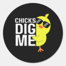 Search for chicks dig me stickers Happy easter