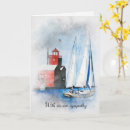 Search for lighthouse painting cards Nautical