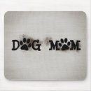 Search for dog mum mousepads Black