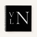 Search for initials notebooks Chic