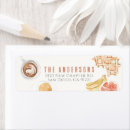 Search for breakfast labels Watercolor