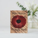 Search for remembrance day poppy postcards Veteran