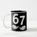Search for internet slang mugs Six seven meme