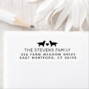 Search for two hearts return address labels Rustic